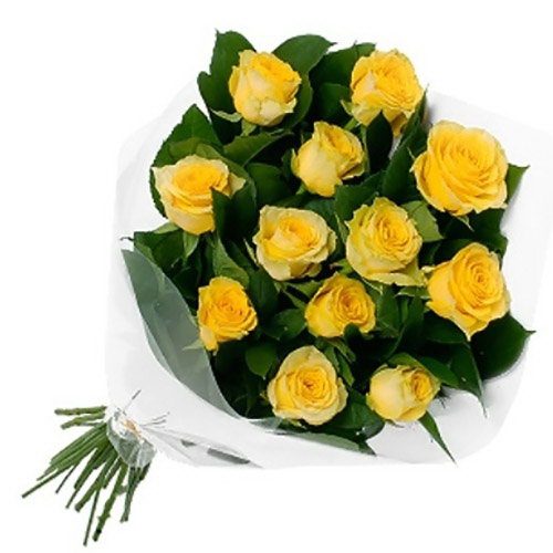 Фото товара 11 желтых роз в Одессе