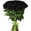 Фото товара 25 черных роз в Одессе