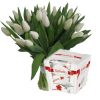 Фото товара 101 красный тюльпан в коробке в Одессе
