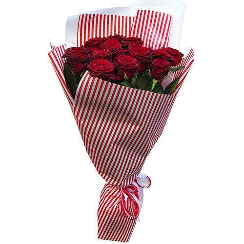 Фото товара 15 красных роз в Одессе