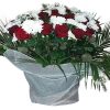 Фото товара 100 красных роз в корзине в Одессе