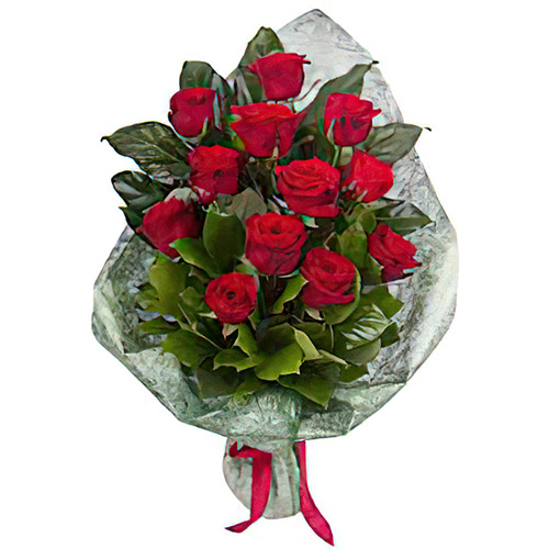 Фото товара 12 красных роз в Одессе