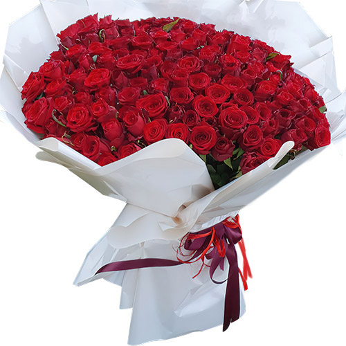 Фото товара 201 красная роза в Одессе