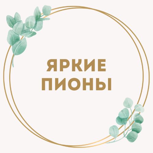 категория товаров Яркие пионы | «Букетик Одесса»